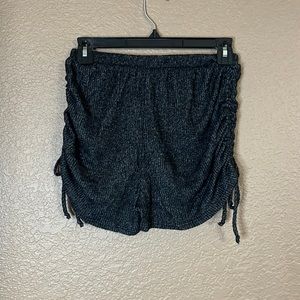 small charcoal black comfy shorts